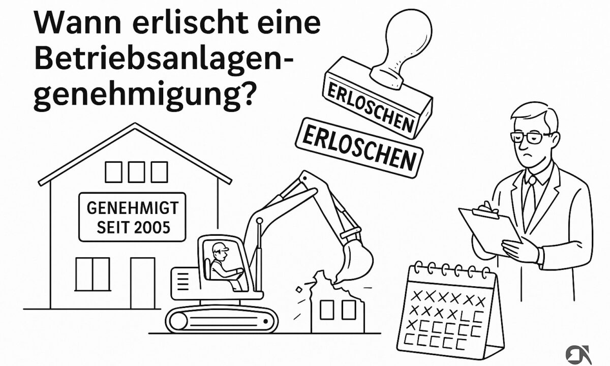 Wann erlischt eine Betriebsanlagengenehmigung – und was Unternehmer jetzt wissen müssen