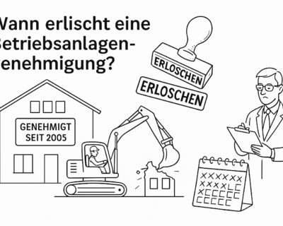 Wann erlischt eine Betriebsanlagengenehmigung – und was Unternehmer jetzt wissen müssen