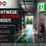 Fluchtwege: Im Ernstfall entscheiden wenige Sekunden – und oft nur wenige Zentimeter