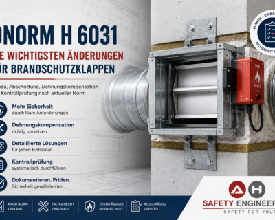 ÖNORM H 6031 – Warum sich der Einbau von Brandschutzklappen grundlegend verändert hat