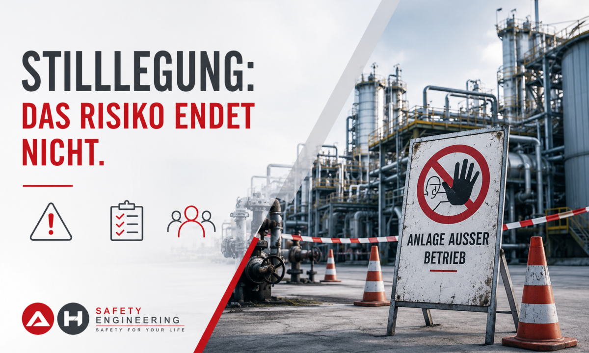Stilllegung von Anlagen: Warum das Risiko nicht mit der Produktion endet